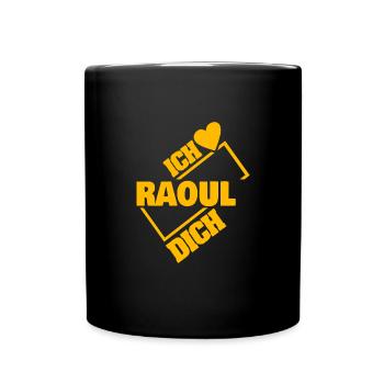Couple Raoul - Mug uni - noir - Devant