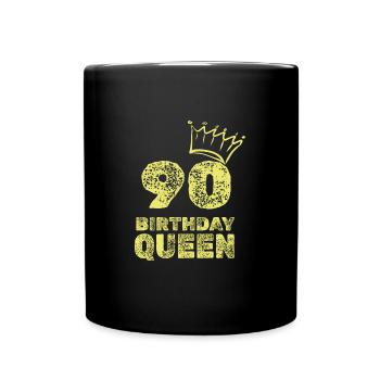 90 - Full Colour Mug - black - Front