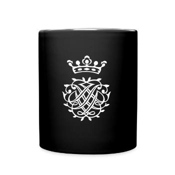 Johann Sebastian Bach Seal - Full Colour Mug - black - Front
