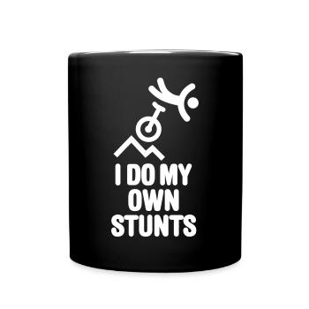 Berg Einrad Munis Einrad MUni Offroad - Tasse einfarbig - Schwarz - Vorne