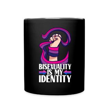 Bisexuels LGBTQ - Mug uni - noir - Devant