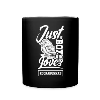 Ornithologie ornithologique juste un garçon qui aime - Mug uni - noir - Devant