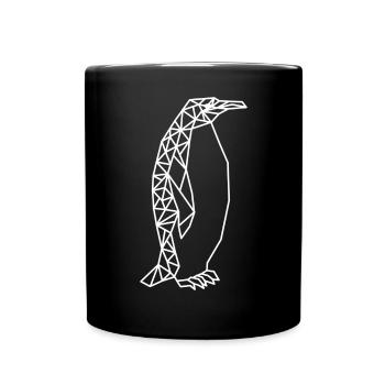 Pingouin - Mug uni - noir - Devant