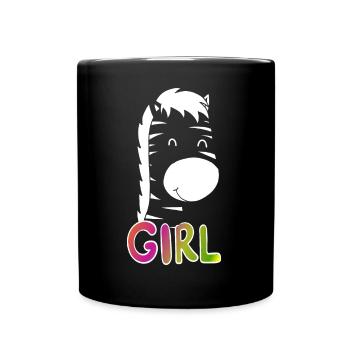 Tenue de fête des filles cadeau de Noël - Mug uni - noir - Devant