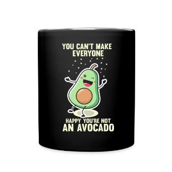 Vous ne pouvez pas rendre tout le monde heureux Vous n’êtes pas un - Mug uni - noir - Devant