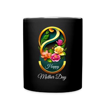 Magnifique tshirt de la fête des Mères - Mug uni - noir - Devant