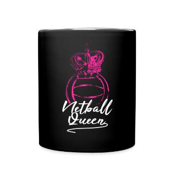 Netball Queen - Full Colour Mug - black - Front