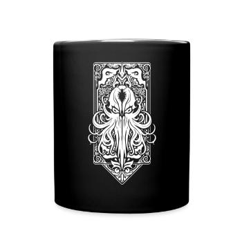 Cthulhu emblem Ancient entity - Full Colour Mug - black - Front