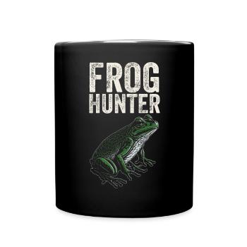 Herpetologist Amphibian Toad Lover Cool Frog Hunte - Full Colour Mug - black - Front