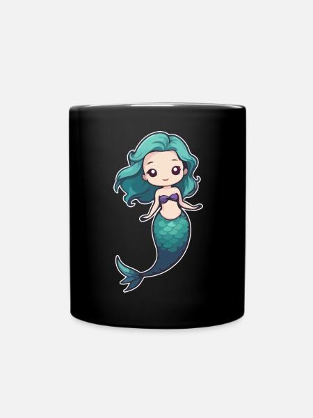 Sirène - Mug uni - noir