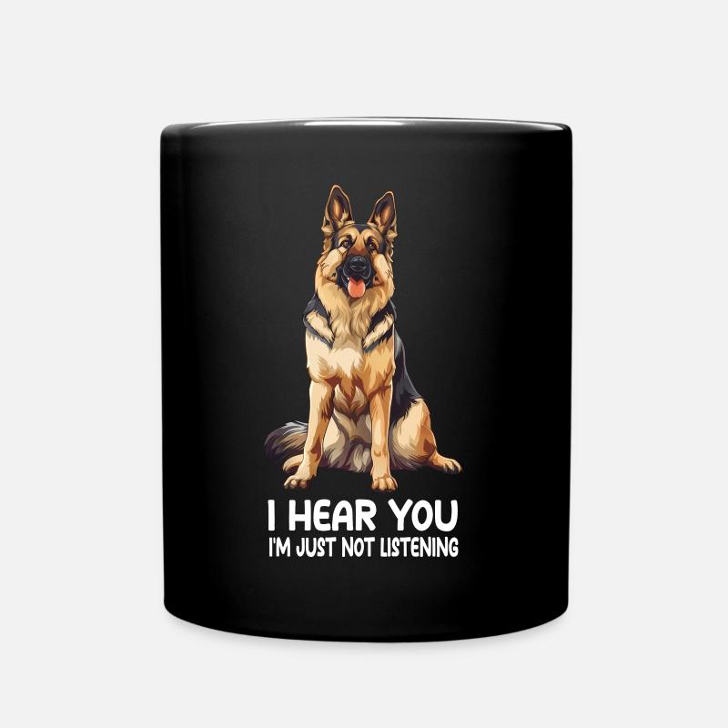 Berger allemand - Mug uni - noir