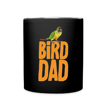 Molina Parakeet Parrot Bird Parakeet - Full Colour Mug - black - Front