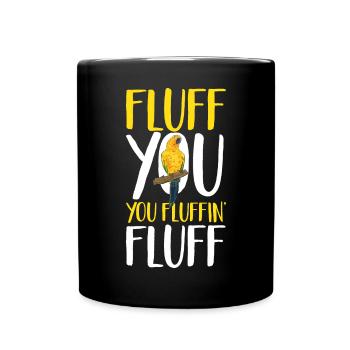 Parakeet, Parrot, Parakeet, Bird - Full Colour Mug - black - Front