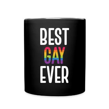 Mois de la fierté LGBT - Meilleur gay de tous les temps - Mug uni - noir - Devant