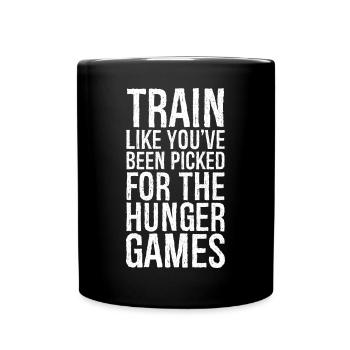Entraînez-vous comme si vous aviez été choisi - Mug uni - noir - Devant