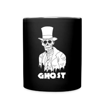 Vintage-Geist - Tasse einfarbig - Schwarz - Vorne