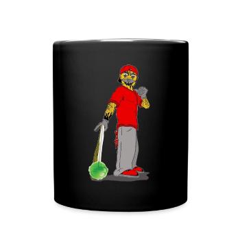 Clown with Sweets - Tasse einfarbig - Schwarz - Vorne