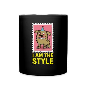 Dogstyle - Mug uni - noir - Devant