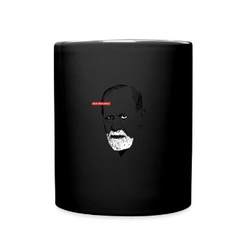 Sigmund - Tasse einfarbig - Schwarz - Vorne