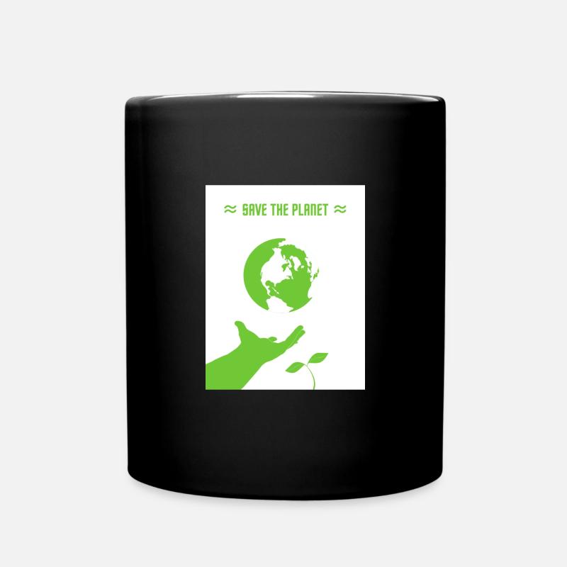Sauvez le monde - Mug uni - noir
