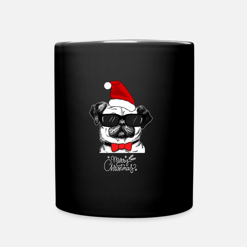 Frohe Weihnachten, Weihnachten. - Tasse einfarbig - Schwarz