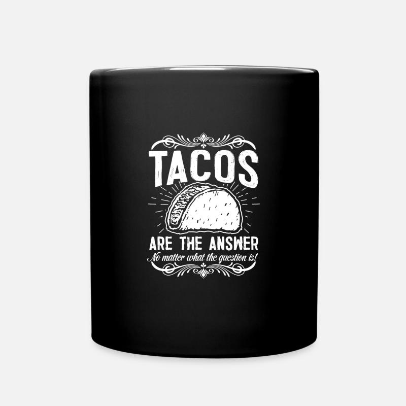 Cheat Day Burrito Burger Restauration rapide Pizza - Mug uni - noir