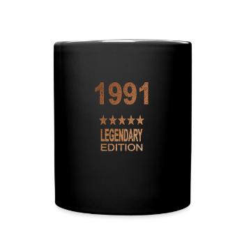 Legendary 1991 Edition - Full Colour Mug - black - Front
