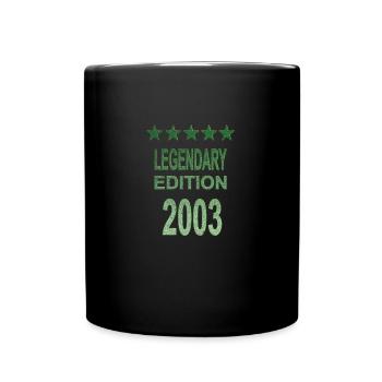 Legendary 2003 Edition - Tasse einfarbig - Schwarz - Vorne
