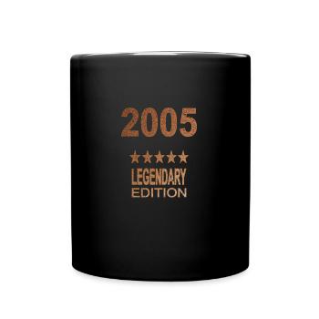 Legendary 2005 Edition - Tasse einfarbig - Schwarz - Vorne