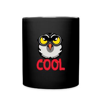 cooler Zebrafink - Australian zebra finch - Tasse einfarbig - Schwarz - Vorne
