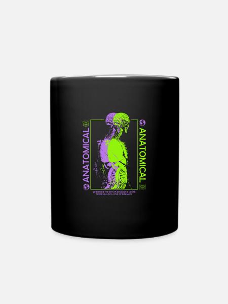 Anatomical Streetwear - Tasse einfarbig - Schwarz