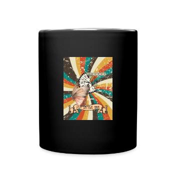 fly little one - Tasse einfarbig - Schwarz - Vorne