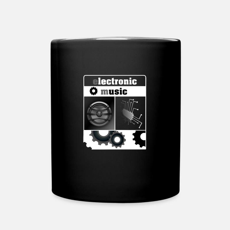 Musique électronique - Chemise - Cadeau - Mug uni - noir
