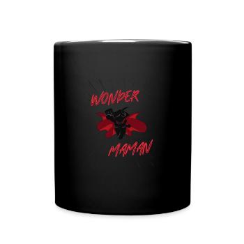 wonder man fly - Mug uni - noir - Devant