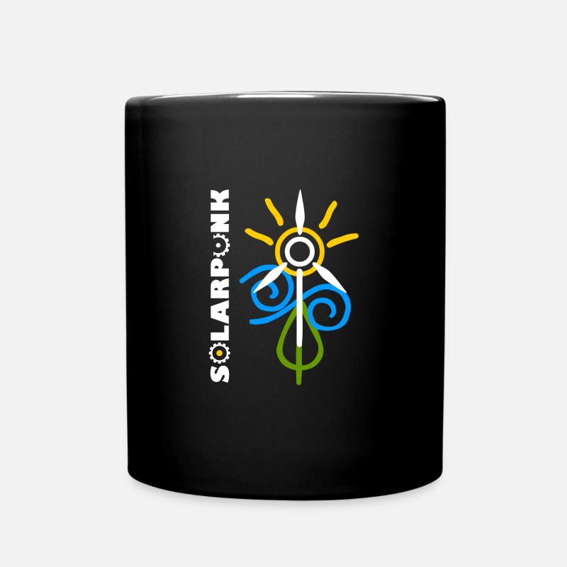 Solarpunk - Mug uni - noir