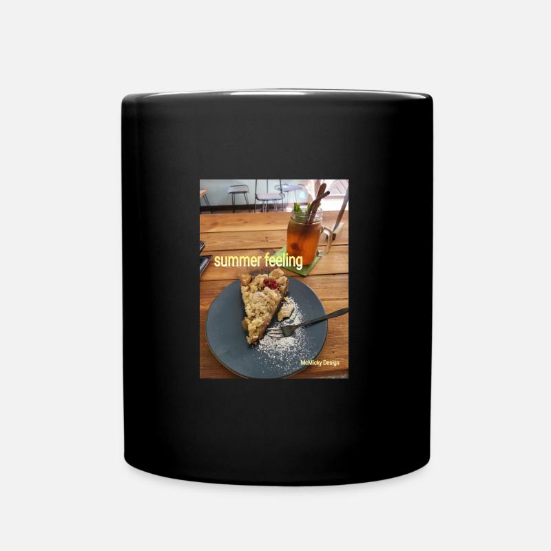 Summer-feeling - Full Colour Mug - black