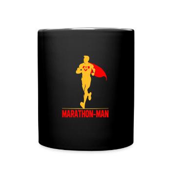 marathon man - Mug uni - noir - Devant