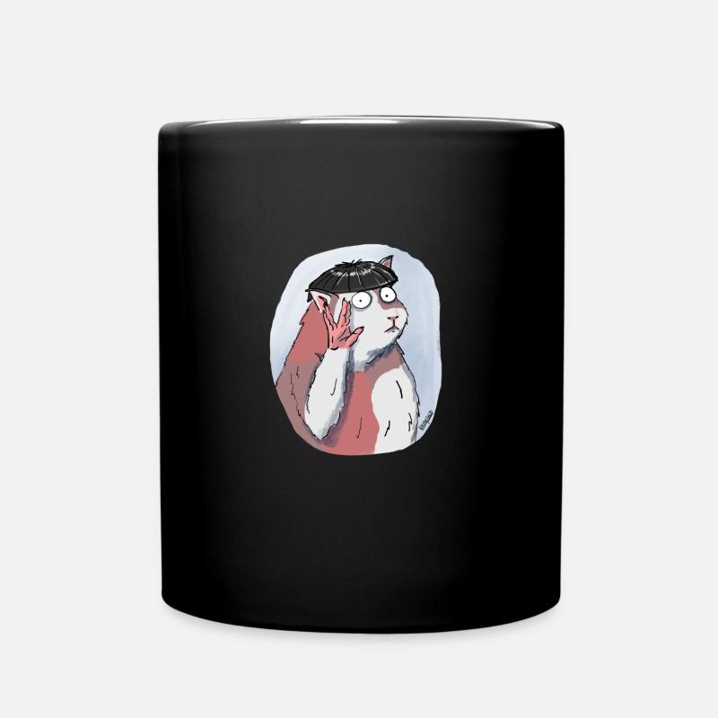 Spock Guinea-Pig - Tasse einfarbig - Schwarz