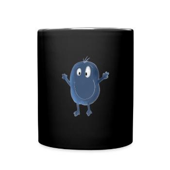 Big hug! - Tasse einfarbig - Schwarz - Vorne