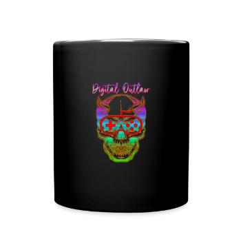 Digital Outlaw - Full Colour Mug - black - Front