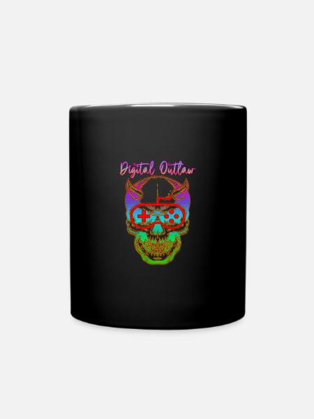 Digital Outlaw - Full Colour Mug - black