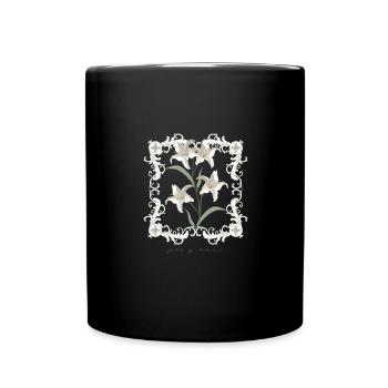 Amor y paz 2 - Full Colour Mug - black - Front