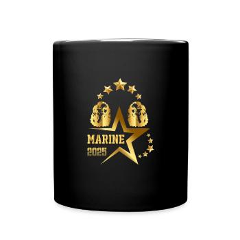 T-shirt MARINE LA STAR 2025 - Mug uni - noir - Devant