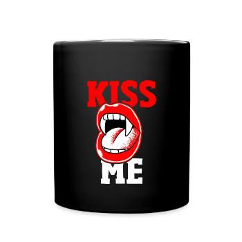 Vampir - Tasse einfarbig - Schwarz - Vorne