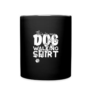 Chemise pour chien - Mug uni - noir - Devant