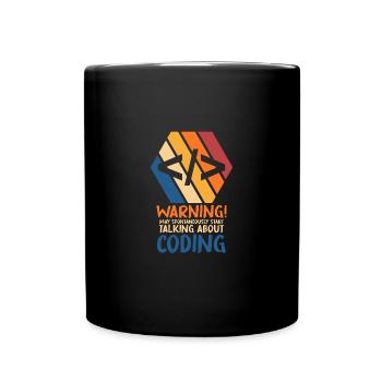 Programmeur Geek Programmeur Programmeur Informatique Codeur L - Mug uni - noir - Devant