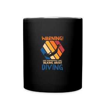 Schwimmen Sport Schwimmbad Schwimmer Schwimmen Lie - Tasse einfarbig - Schwarz - Vorne