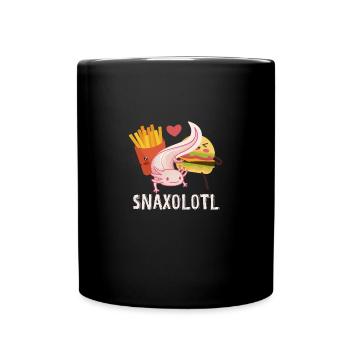 Drôle Axolotl Mignon Kawaii Animal Fun Liebhab - Mug uni - noir - Devant