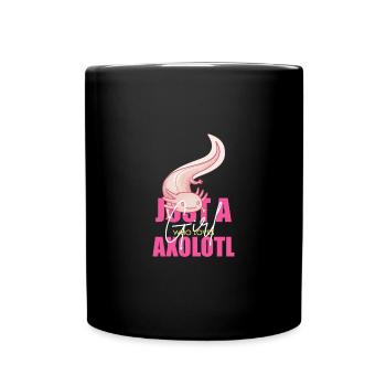 Drôle Axolotl Mignon Kawaii Animal Fun Liebhab - Mug uni - noir - Devant