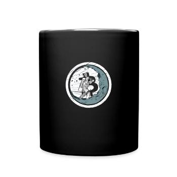 Drôle Bitcoin Crypto Crypto Fun Love - Mug uni - noir - Devant